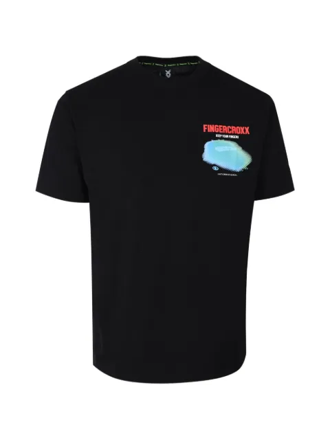 FINGERCROXX graphic T-shirt Black FFXTEM00276XL