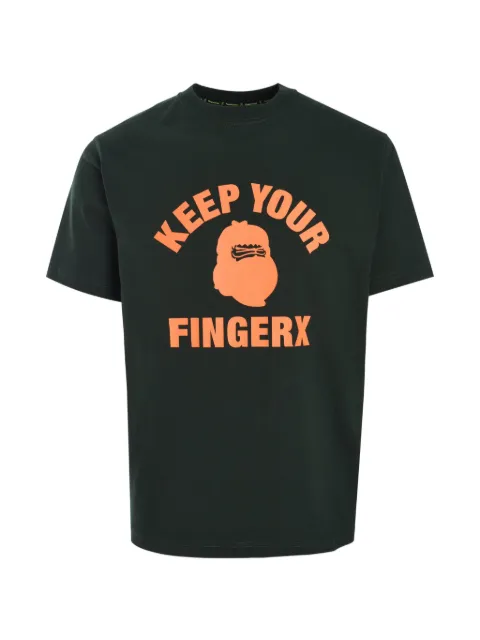 FINGERCROXX short-sleeve T-shirt Green FFXTEM00736XN