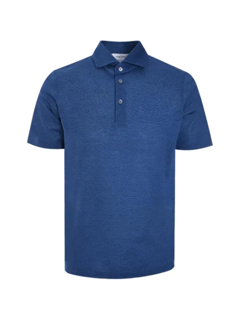 Gran Sasso buttoned polo shirt Blue 6010372710
