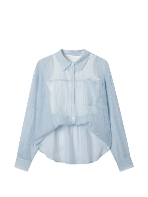 b+ab pocket-detail shirt Blue 00CDSL702301L