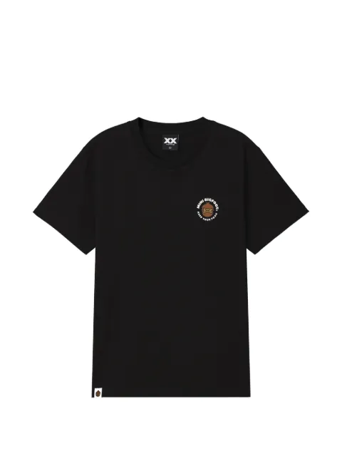 FINGERCROXX logo-print T-shirt Black FFXSKW01373X