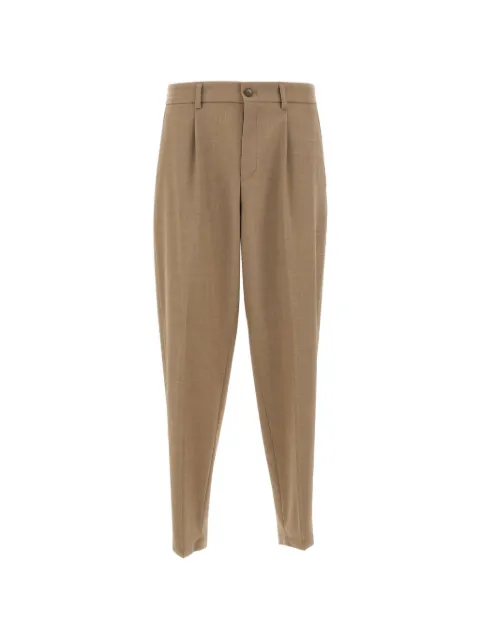 BOSS pleated tapered trousers Neutrals 50556759