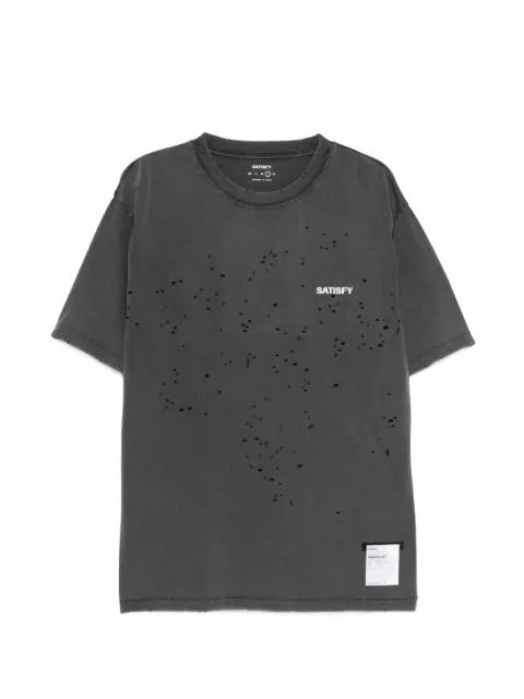 Satisfy crew-neck T-shirt Grey 1100600A02
