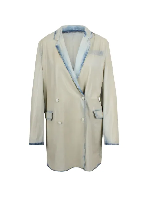 Diesel double-breasted coat Neutrals A23419068WD
