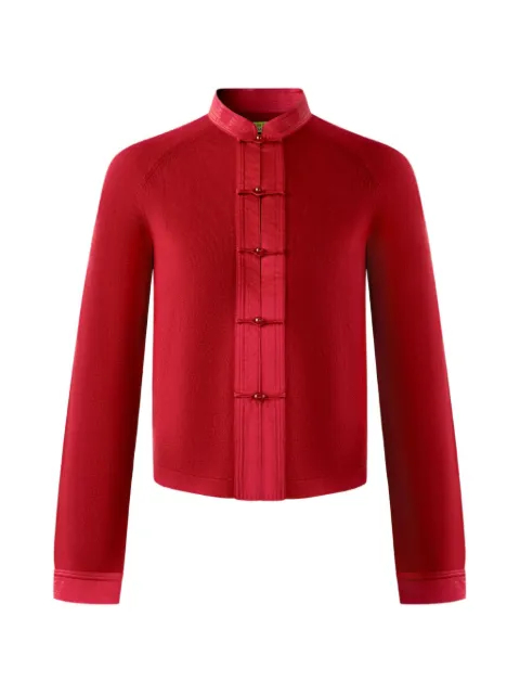 Shanghai Tang buttoned cardigan Red Z3WRC120DN