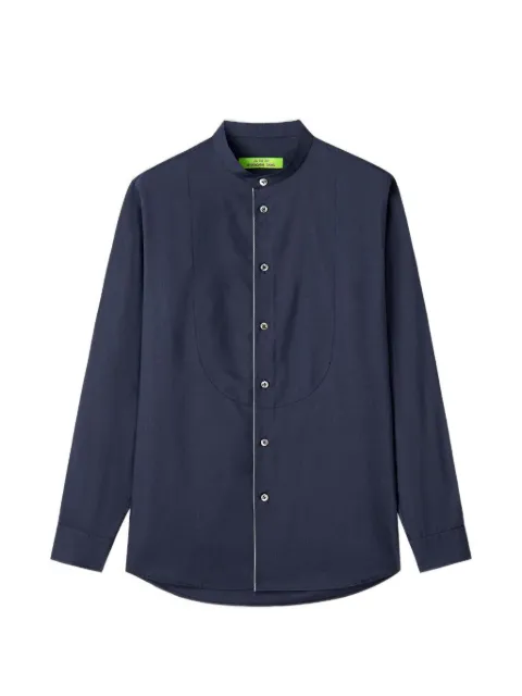 Shanghai Tang silk shirt Blue Z2MRB120CW