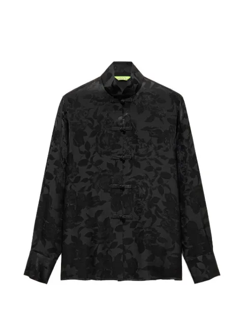 Shanghai Tang jacquard blouse Black Z2WRB630AN