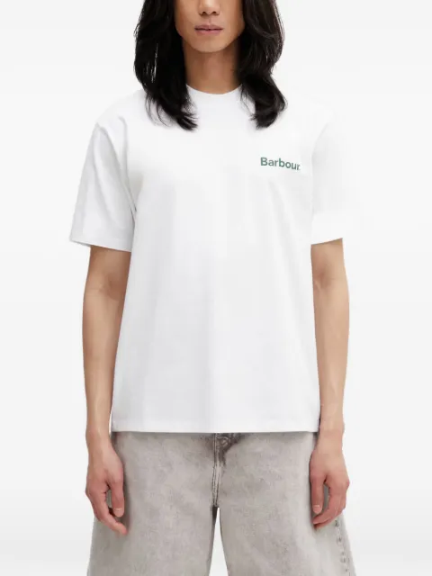 Barbour logo-print T-shirt White 261MMTS1569MTSWH11