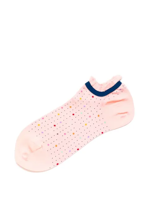 Antipast polka dot-pattern socks Pink AM661SP