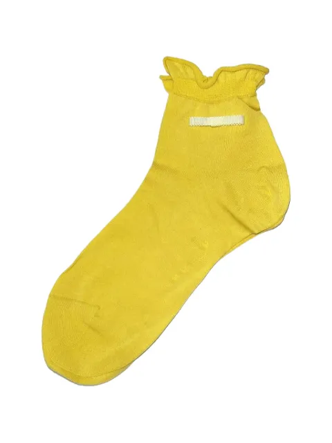 Antipast ruffled socks Yellow ANP65