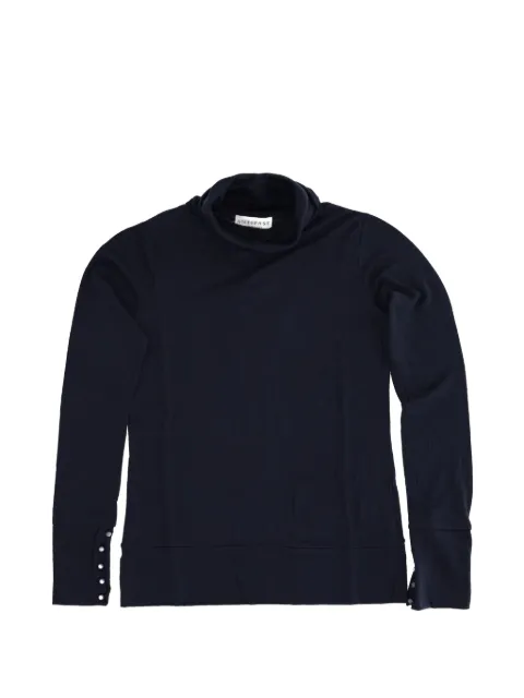Antipast turtle-neck pullover Blue KNT210B