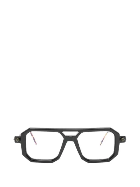 Kuboraum pilot-frame glasses Black P8