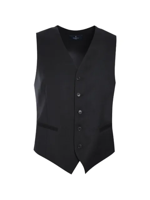 Tombolini V-neck waistcoat Black HU87U900