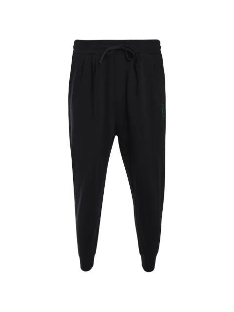 FINGERCROXX drawstring logo track pants Black FFXPTM00727XN