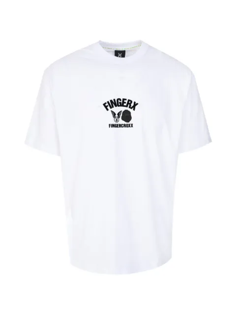 FINGERCROXX Short-sleeve graphic T-shirt White FFXTEM00272XL