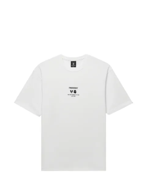FINGERCROXX short sleeve graphic T-shirt White FFXTEM00740XN