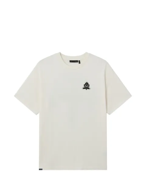 FIVE CM cross-print T-shirt Neutrals 00CPTL702304L