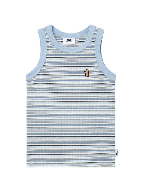 CHOCOOLATE striped tank top Blue M2408