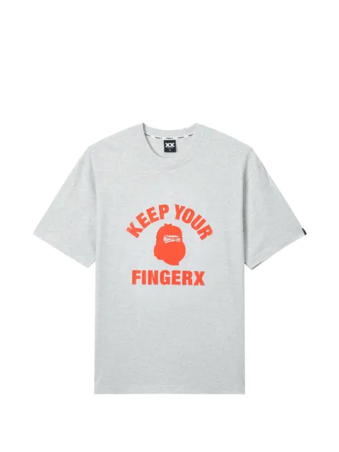 FINGERCROXX graphic T-shirt Grey 00CVTL702303L