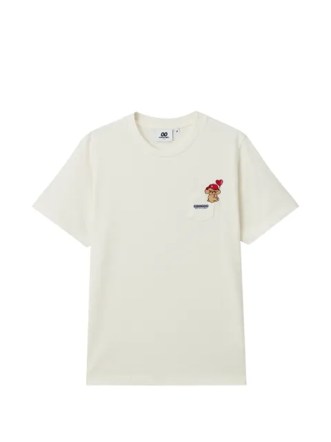 CHOCOOLATE pocket-detail T-shirt Neutrals M3600SS26