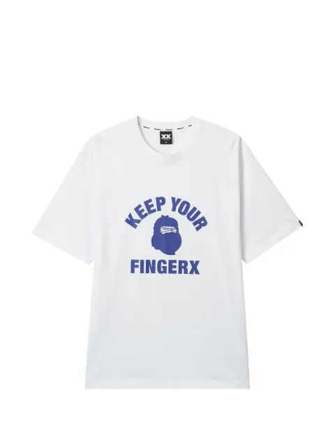 FINGERCROXX graphic T-shirt White 5CXSPM00475X
