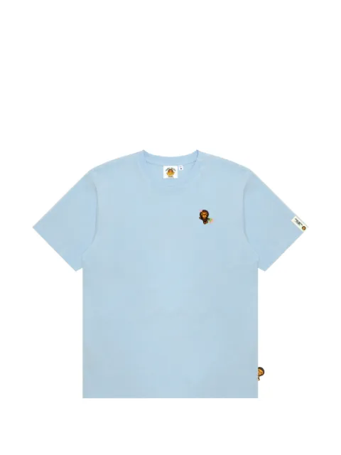 *BABY MILO® STORE BY *A BATHING APE® crew-neck printed T-shirt Blue FFXTEW01395X