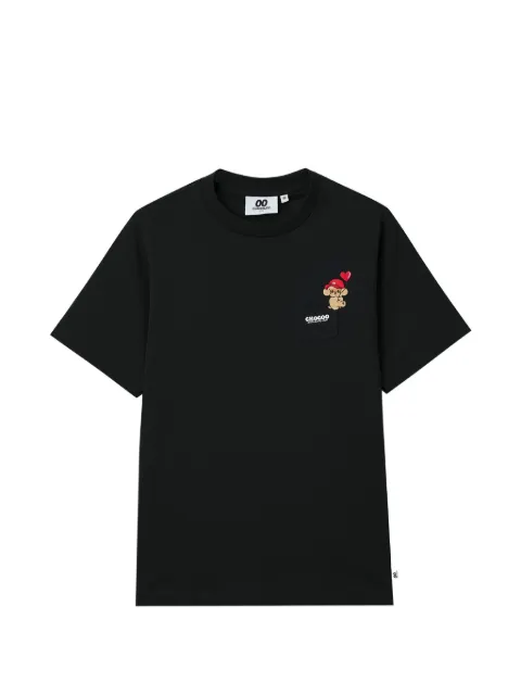 CHOCOOLATE graphic-print T-shirt Black M3600SS26