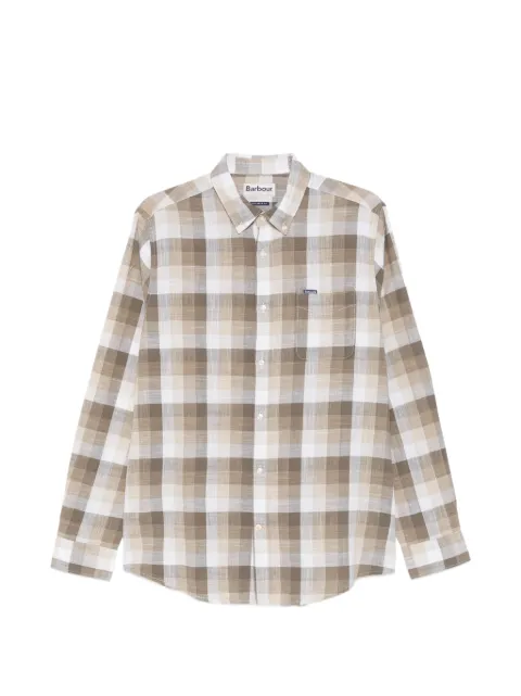Barbour check-pattern shirt Neutrals MSH5450