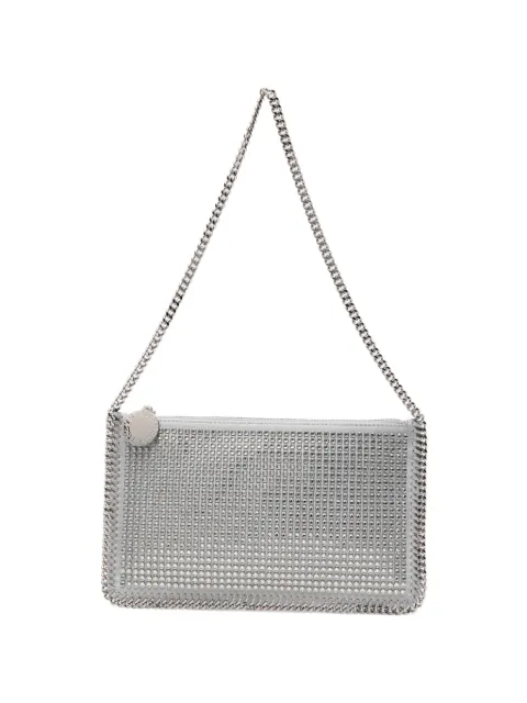 Stella McCartney Falabella crystal-embellished shoulder bag Grey 7P0076WP0702