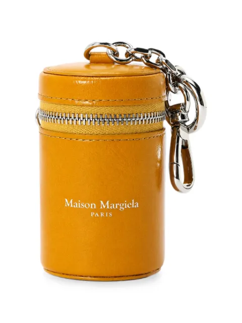 Maison Margiela zipped dog-waste bag-dispenser keyring Yellow SA1VL0048P8831