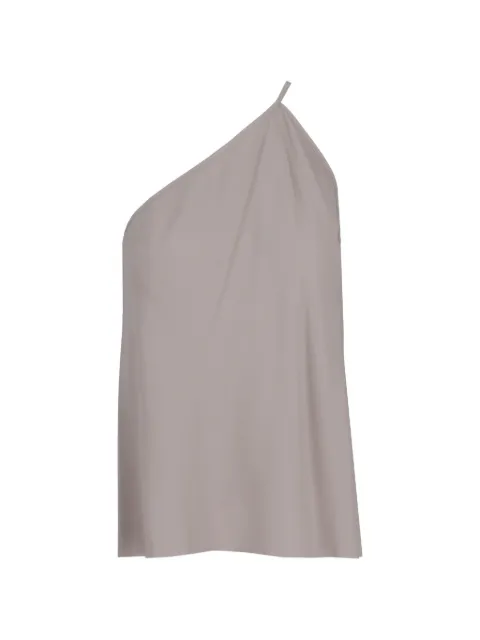 Rick Owens one-shoulder slip top Grey RP01F6117CC