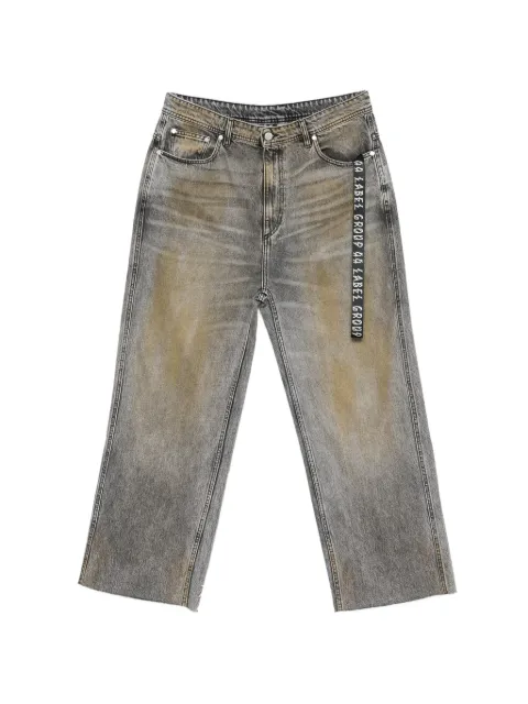 44 LABEL GROUP strap-detail jeans Grey B0030620FA685