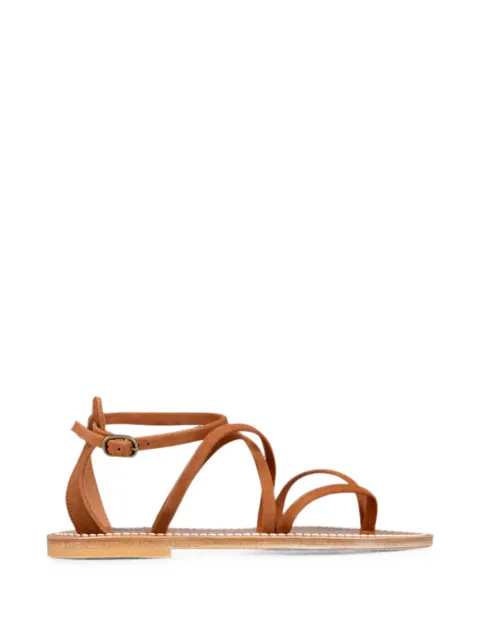 K. Jacques Epicure strappy leather sandals Brown EPICUREFMIELBG