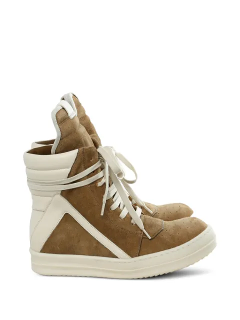 Rick Owens high-top lace-up sneakers Brown RP01F6894LCSUCO