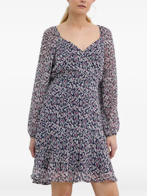 Morgan V-neck mini dress Blue RPALA