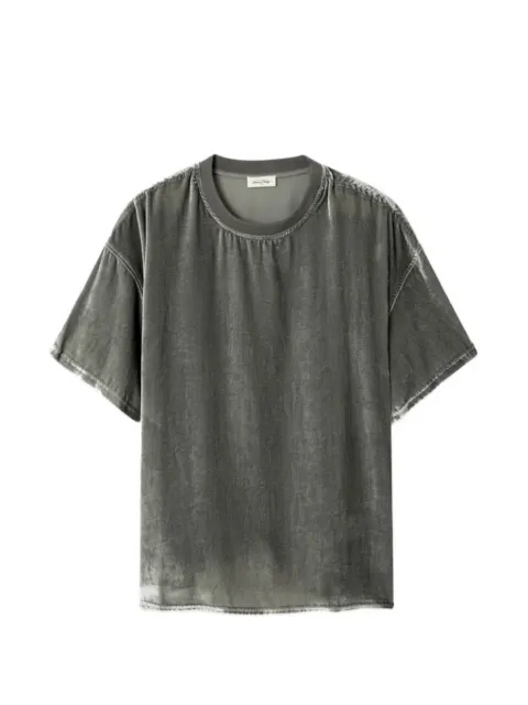 American Vintage short-sleeved top Grey ANK07BE26