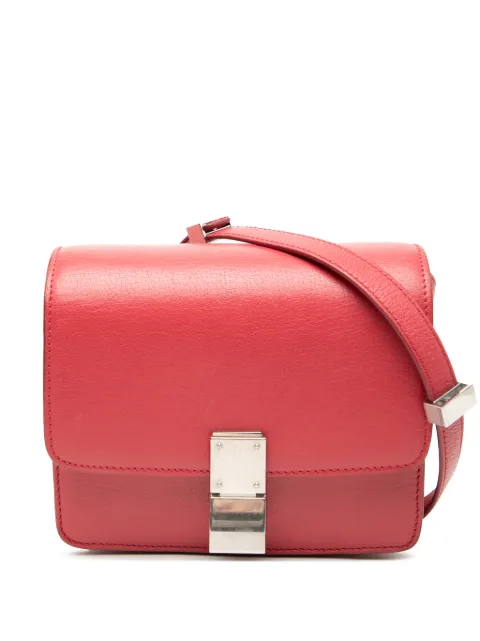 Celine Pre-Owned 2010-2026 Small Calfskin Classic Box crossbody bag Red U8JXTES7P975OWR4