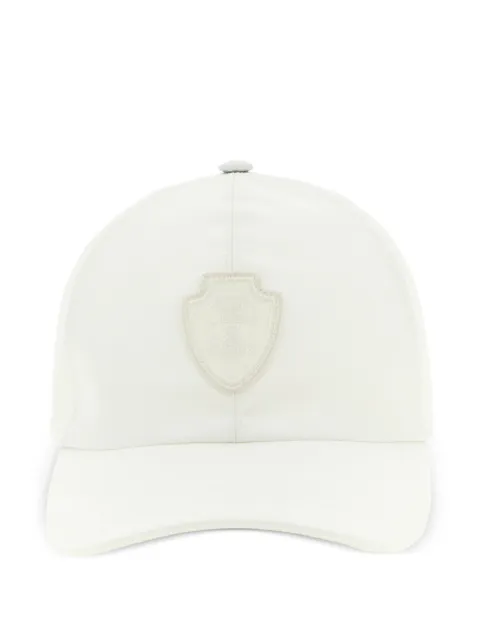 Brunello Cucinelli logo-patch cap White MCAP9T002C007