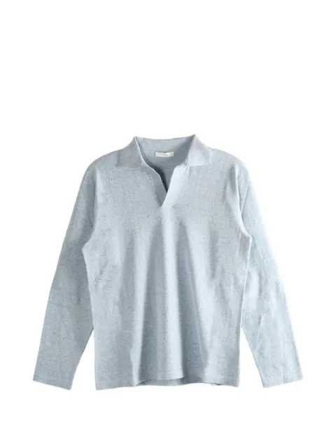 The Row Niosa V-neck top Blue 10707Y971IBU