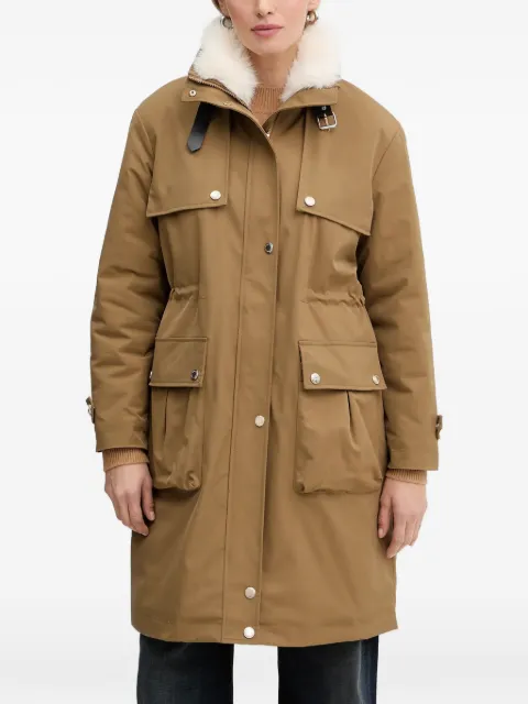 Morgan buckle collar jacket Brown GAPI