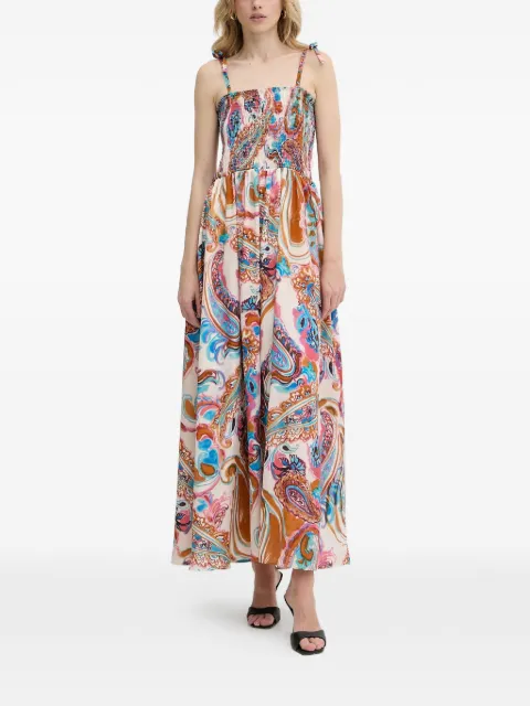 Morgan tie-strap maxi dress Neutrals RGODI