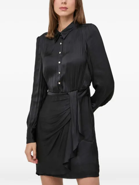 Morgan tie-detail mini dress Black RSOSO