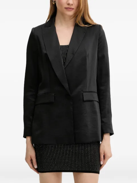 Morgan regular-fit blazer Black VTEO
