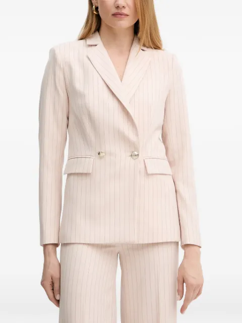 Morgan striped fitted blazer Pink VIVIF