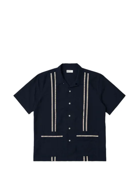 Universal Works Tropicana pocket shirt Blue 34627
