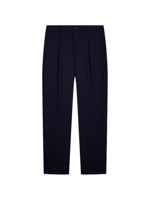 HARTFORD pleated-front trousers Blue BF55120