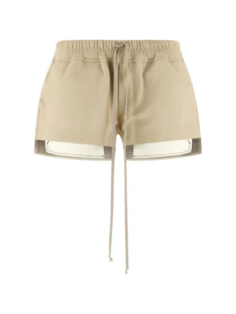 Rick Owens Fog drawstring shorts Neutrals RP01F6316LBF