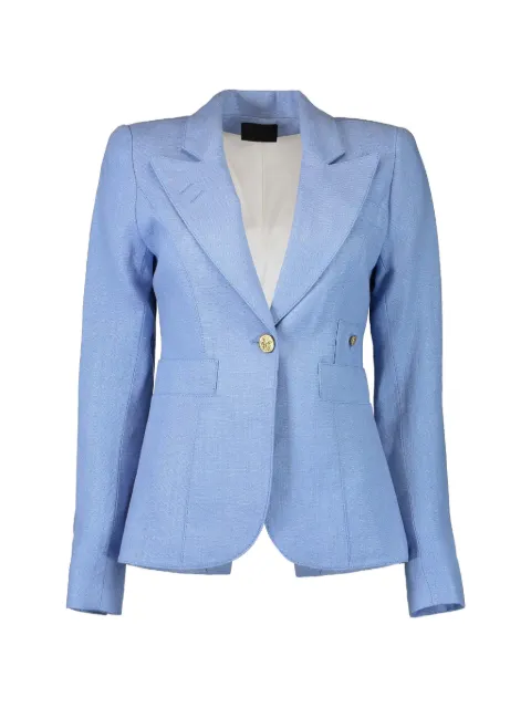 Smythe single-breasted linen blazer Blue AS2003