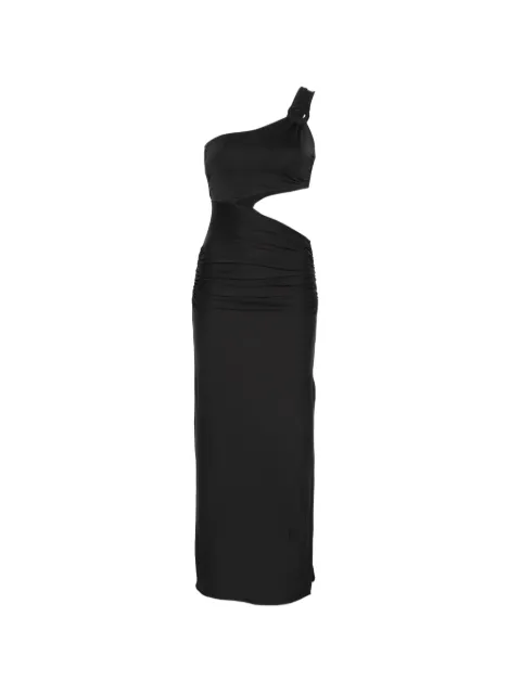 Fisico one-shoulder maxi dress Black FV29M0