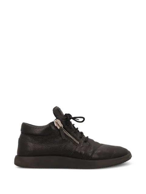 Giuseppe Zanotti Vintage Hayden leather sneakers Black WCV25087705